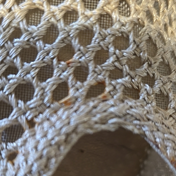 Stuart Weitzman Cream Loafers with Woven Design - Picture 12 of 12